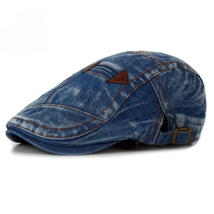 Rustiva™ | Vintage Denim Heren Pet