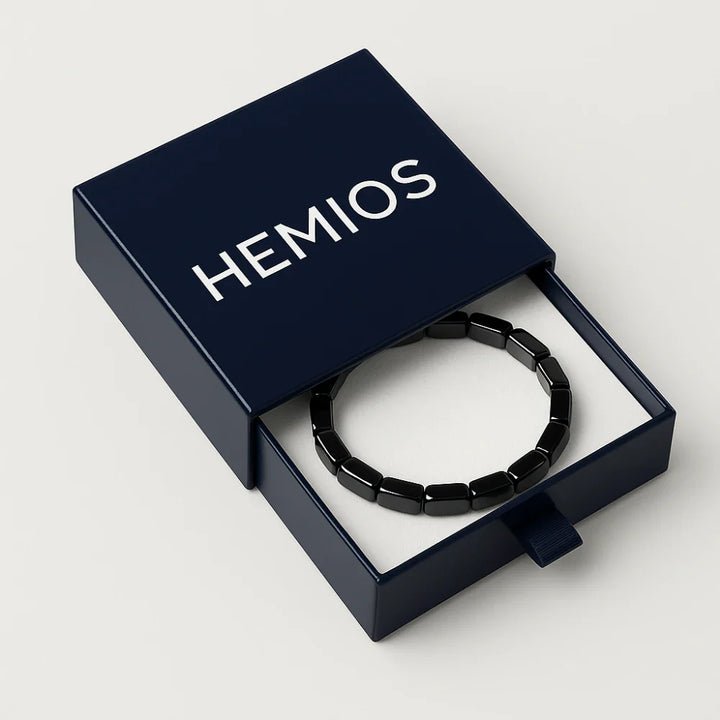 Rustiva™ | Hematiet Armband voor Kracht & Focus