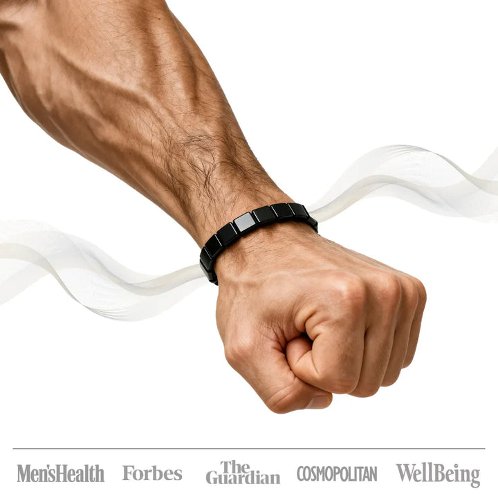 Rustiva™ | Hematiet Armband voor Kracht & Focus