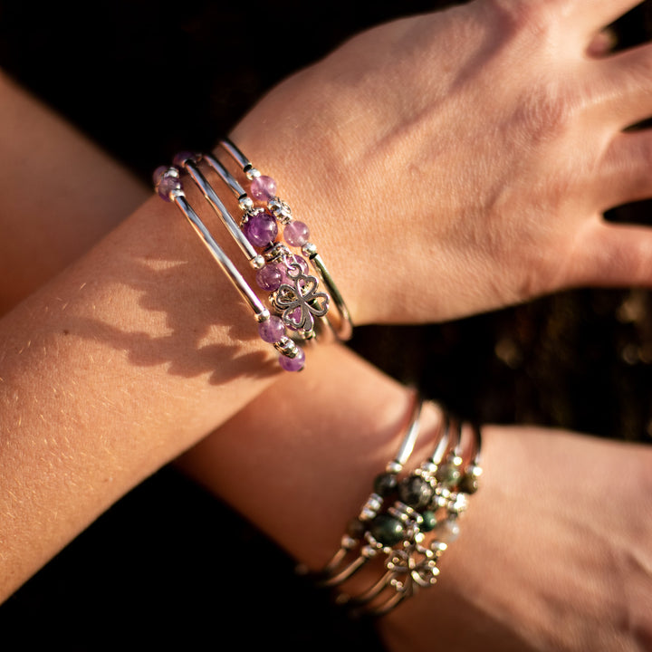 Rustiva™ | Elegante Eyecatcher Natuurstenen Armband