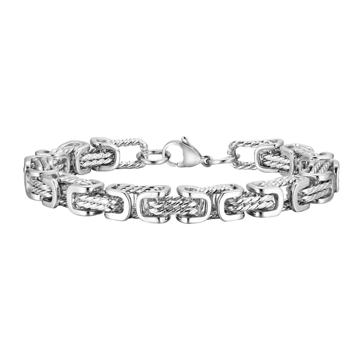 Rustiva™ | Scandinavische Stalen Herenarmband