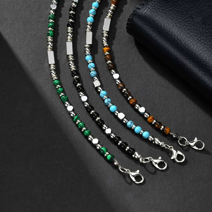Rustiva™ | Natuursteen Armband Voor Heren