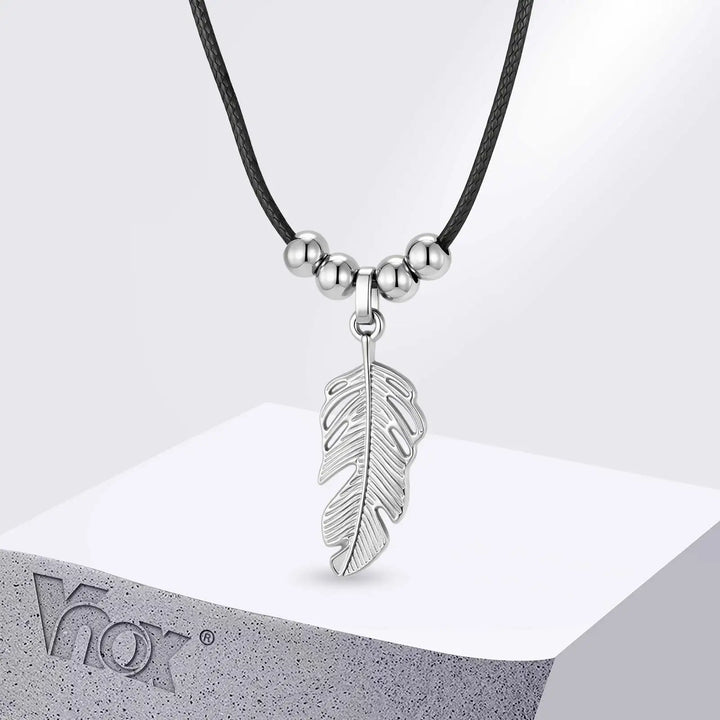 Rustiva™ | Tijdloze Veren Ketting Voor Heren