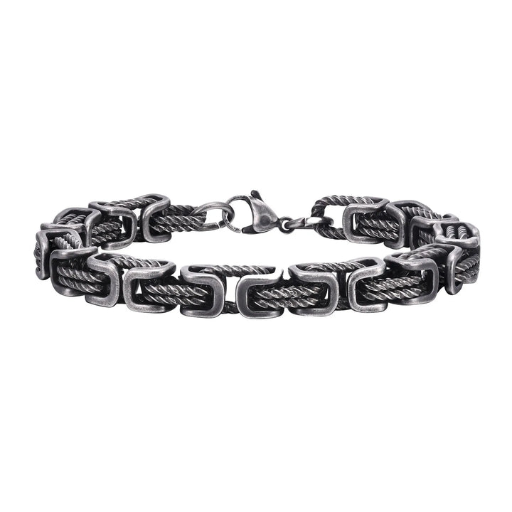 Rustiva™ | Scandinavische Stalen Herenarmband