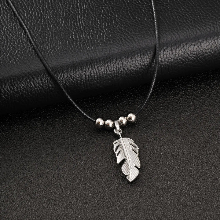 Rustiva™ | Tijdloze Veren Ketting Voor Heren