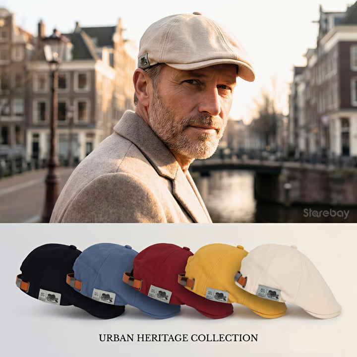 Rustiva™ | Klassieke Heren Baret Met Tijdloze Uitstraling