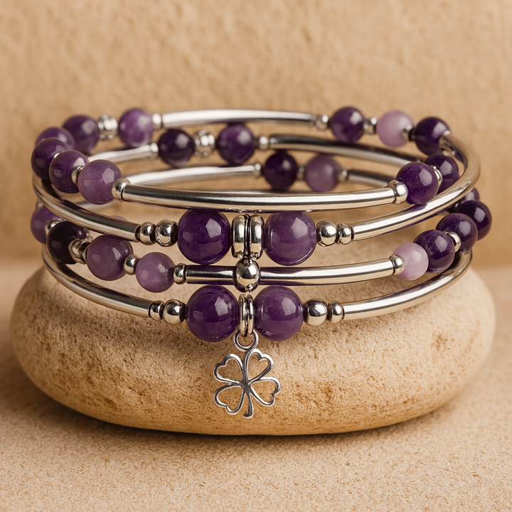 Rustiva™ | Elegante Eyecatcher Natuurstenen Armband