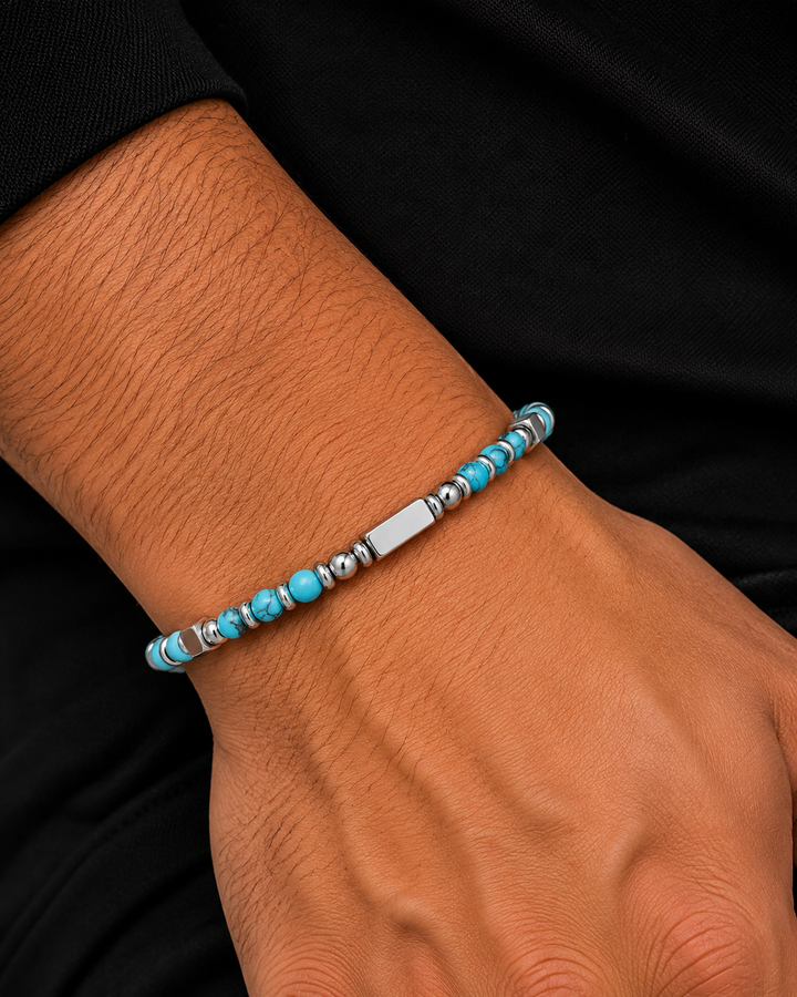Rustiva™ | Natuursteen Armband Voor Heren