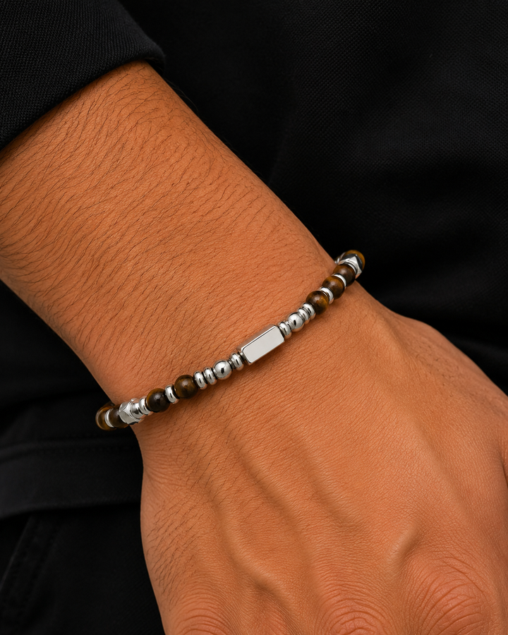 Rustiva™ | Natuursteen Armband Voor Heren
