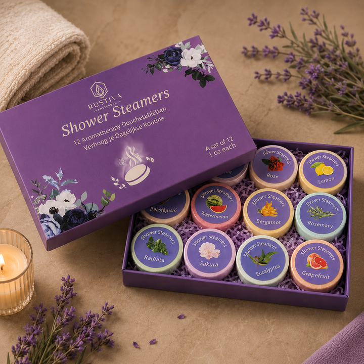 Rustiva™ | Shower Steamers – 12 Stuks