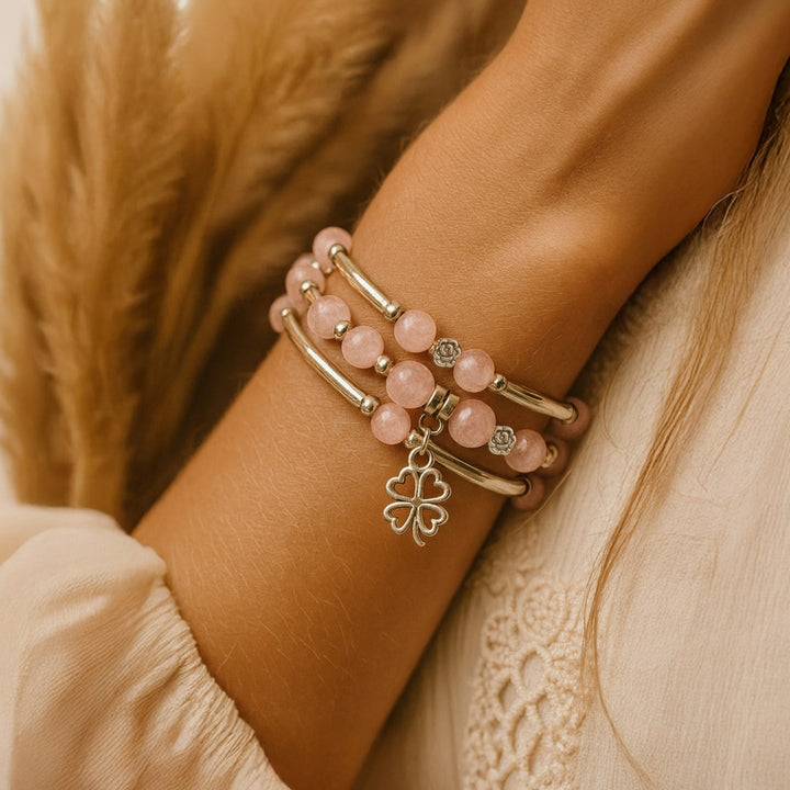 Rustiva™ | Elegante Eyecatcher Natuurstenen Armband