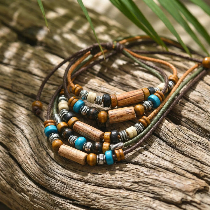 Rustiva™ | Vintage Heren Ketting & Armband Set