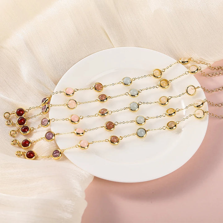Rustiva™ | 7 Chakra Armband met Natuurlijke Edelstenen