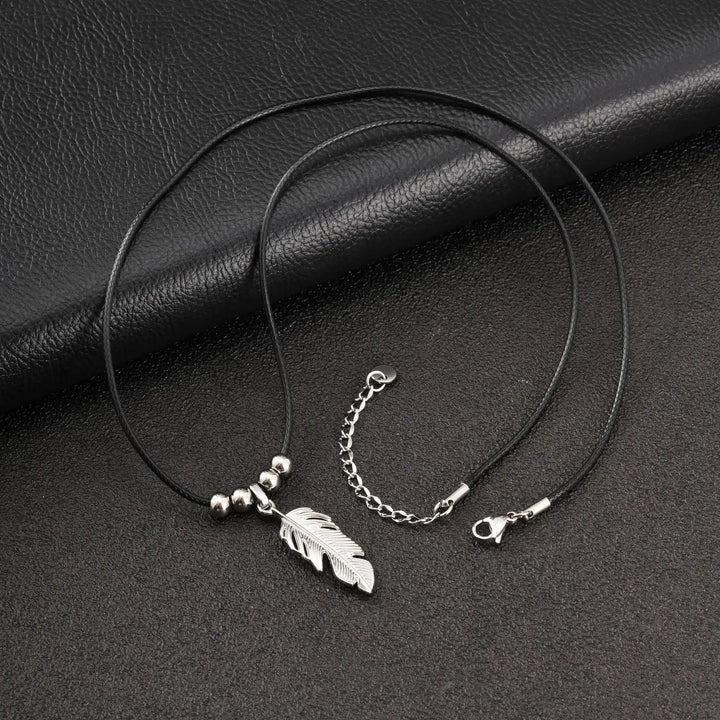 Rustiva™ | Tijdloze Veren Ketting Voor Heren
