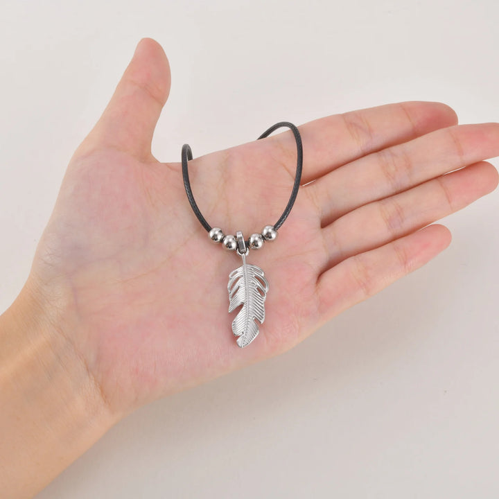 Rustiva™ | Tijdloze Veren Ketting Voor Heren