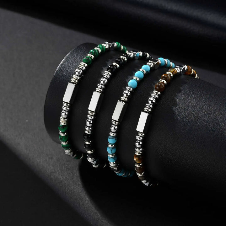 Rustiva™ | Natuursteen Armband Voor Heren